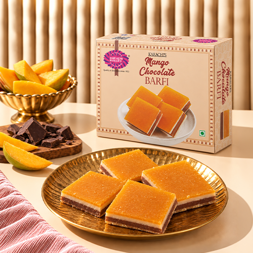 Mango Chocolate Barfi